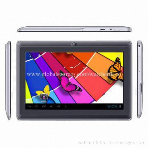 7-inch Dual core 512MB/4GB Tablet PC with dual cameras and high clear screen